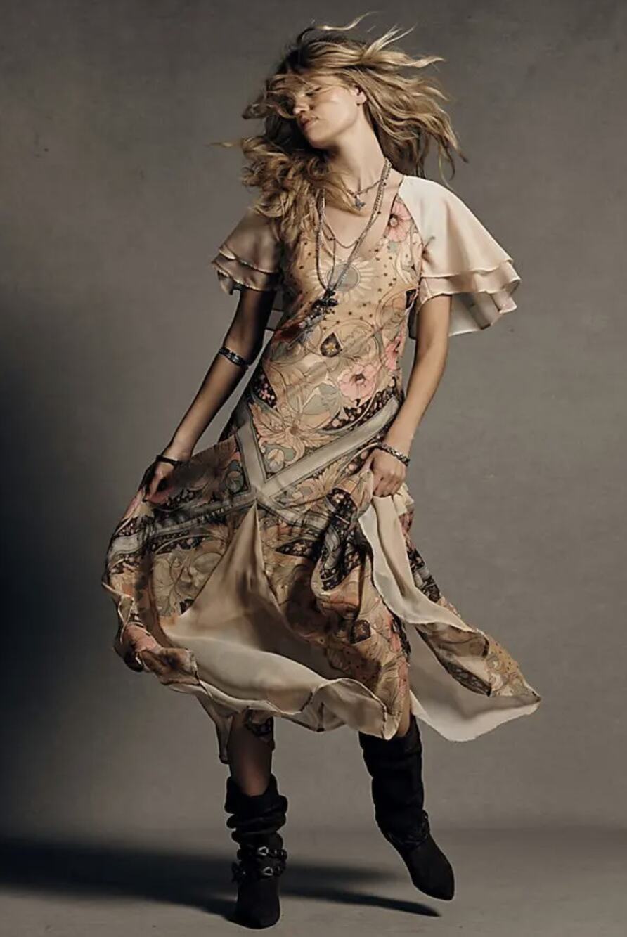 Free People Celestial nights maxi dress
